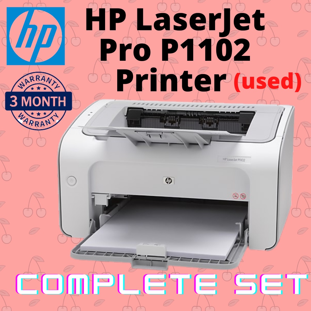 HP LaserJet Pro P1102 Printer (USED) WARRANTY 3 MONTH COMPLETE SET
