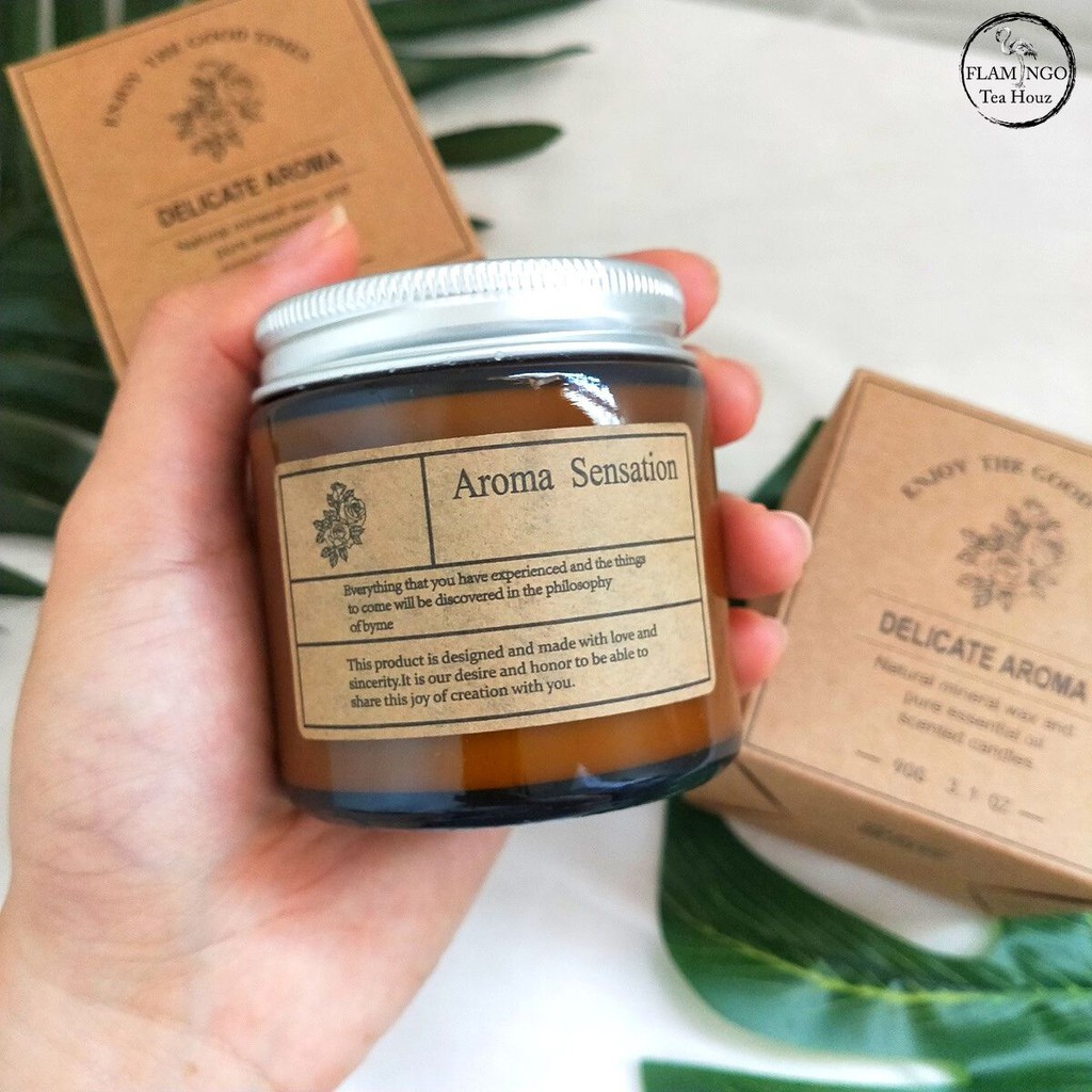 Delicate Aroma Scented Candle90G Shopee Malaysia