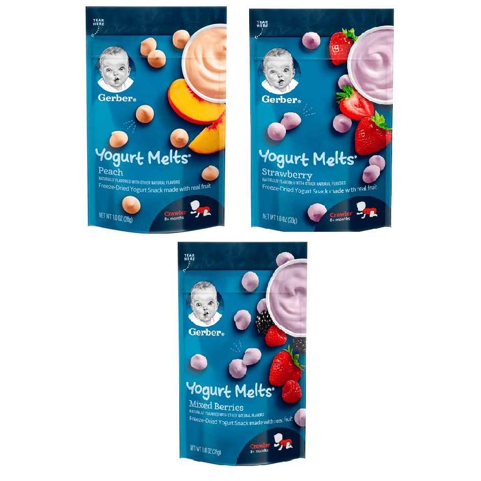 Gerber Yogurt Melts 28g for 8m+ Shopee Malaysia