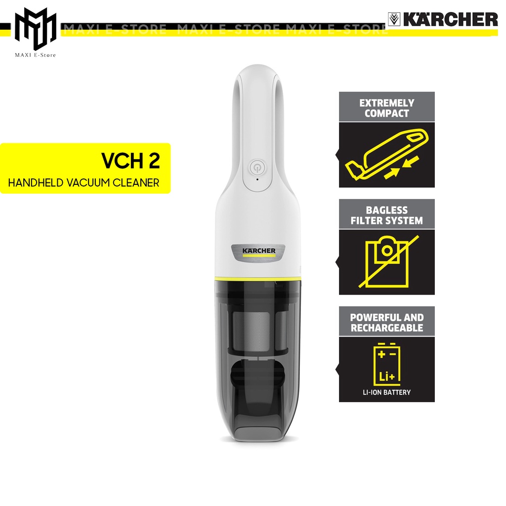 Karcher VCH2 Handheld Vacuum Cleaner Handy VCH 2 Shopee Malaysia