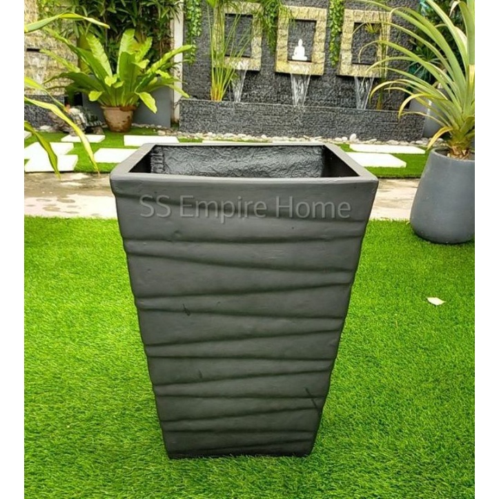 REX FP04 Fibreglass Flower Pot Pasu Bunga Garden Taman Plant Pokok