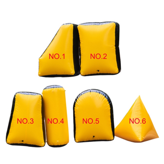 PVC inflatable CS bunker offensive and defensive game bunker various