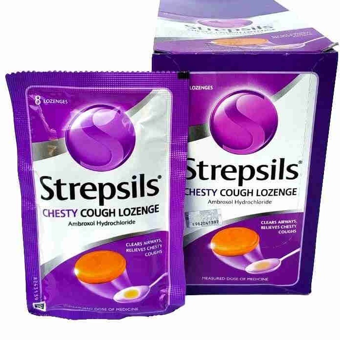 Strepsils Chesty Cough Ambroxol Hydrochloride) Shopee Malaysia