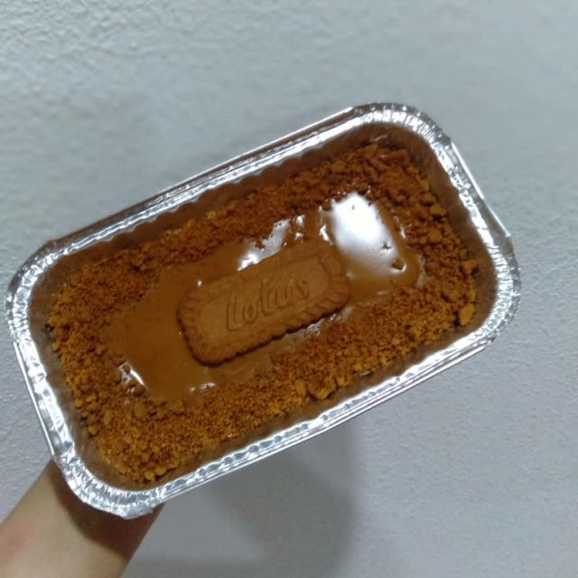 Baked lotus biscoff cheesecake (COD AREA BATU PAHAT SAHAJA) Shopee