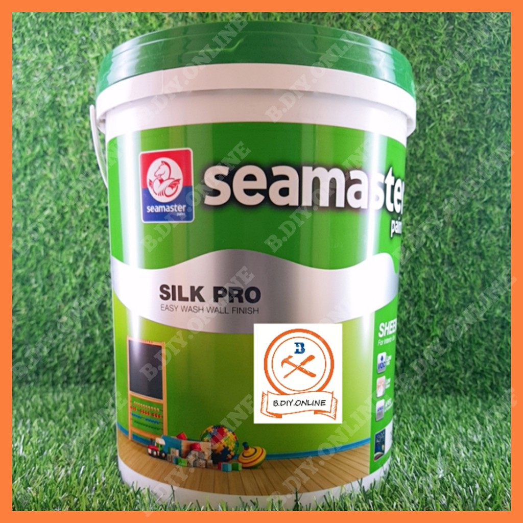 Part 2 5 Liter Seamaster Paint Silk Pro Easy Wash Wall Finish7500G