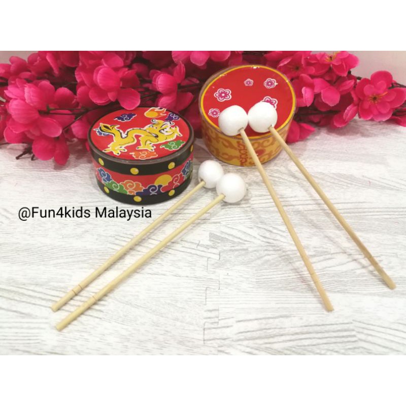 DIY CNY Craft Chinese Snare Drum Craft Kit Shopee Malaysia