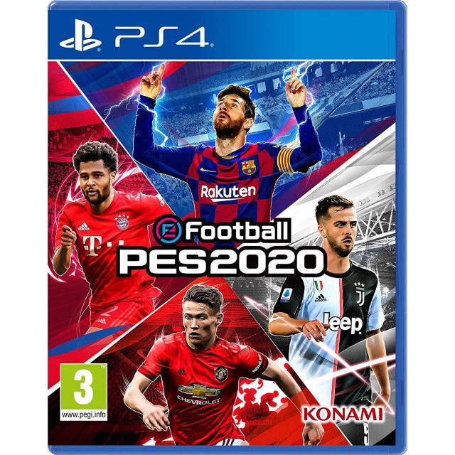 [PS4 GAMES] PlayStation 4 eFootball PES 2020 Pro Evolution Soccer 2020