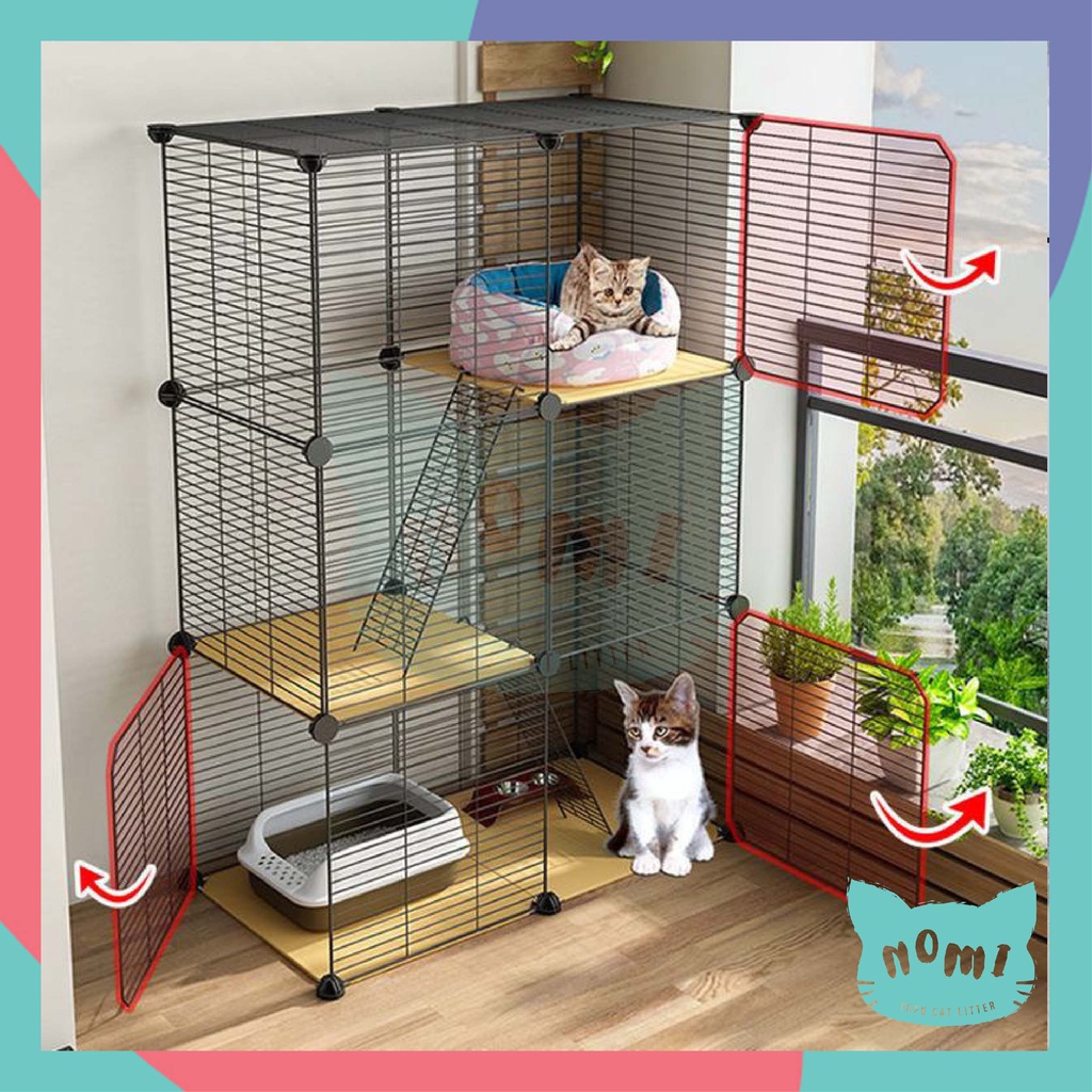 Nomi DIY Pet Cage Fences Playpen DIY panel Pet Cage Fence Dog Rabbit