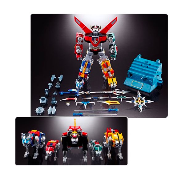 Bandai Soul of Chogokin GX71 Voltron Action Figure Shopee Malaysia