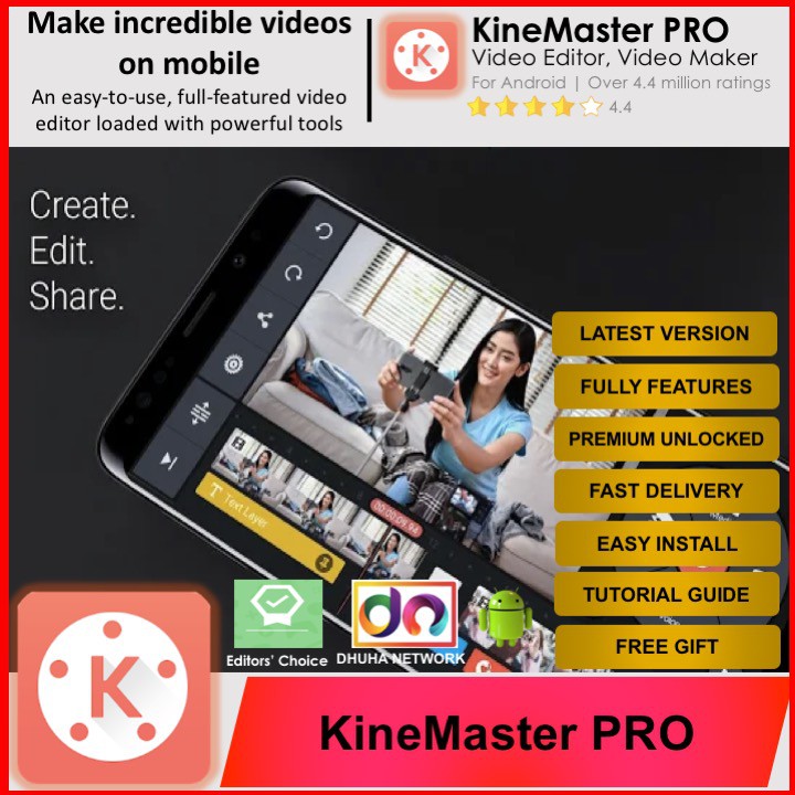 KINEMASTER PRO VERSION 2020 VIDEO EDITING APPS PREMIUM