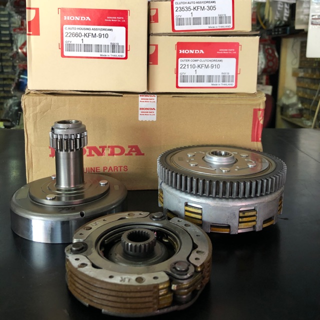 HONDA EX5 DREAM /EX5 HIGH POWER / WAVE125 AUTO CLUTCH & GEAR SET CLUTCH SET MADE IN THAILAND