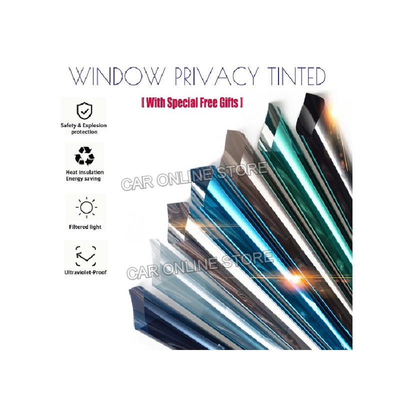 Home Window Film Privacy Window Film OneWay Mirror UV Protection
