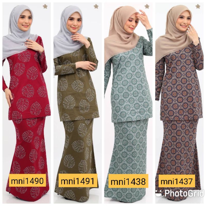 MINI MODEN (XS 10XL) BY ANGGUN COTTON COLLECTION Shopee Malaysia