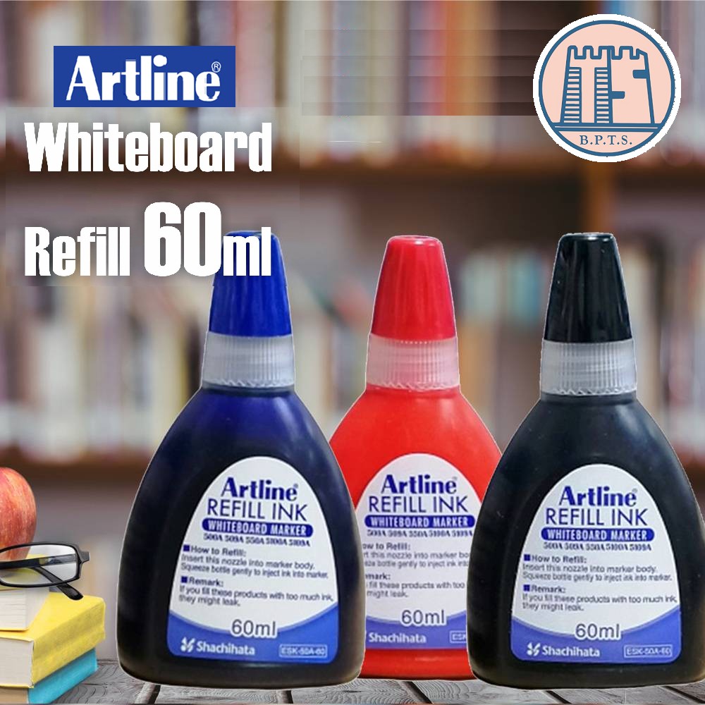 *Original* Artline Whiteboard Marker Refill Ink 60ml (for 550A/500A