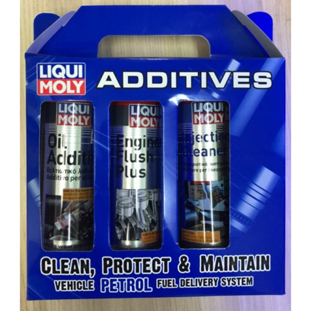 Liqui Moly Petrol 3 in 1 Addative set (Engine Flush, Oil Additive