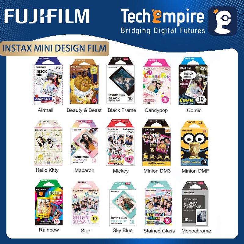 Fujifilm Instax Mini Film Instax Mini Design Film & Instax Mini