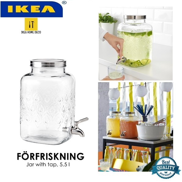 Glass Water Dispenser Ikea Glass Designs