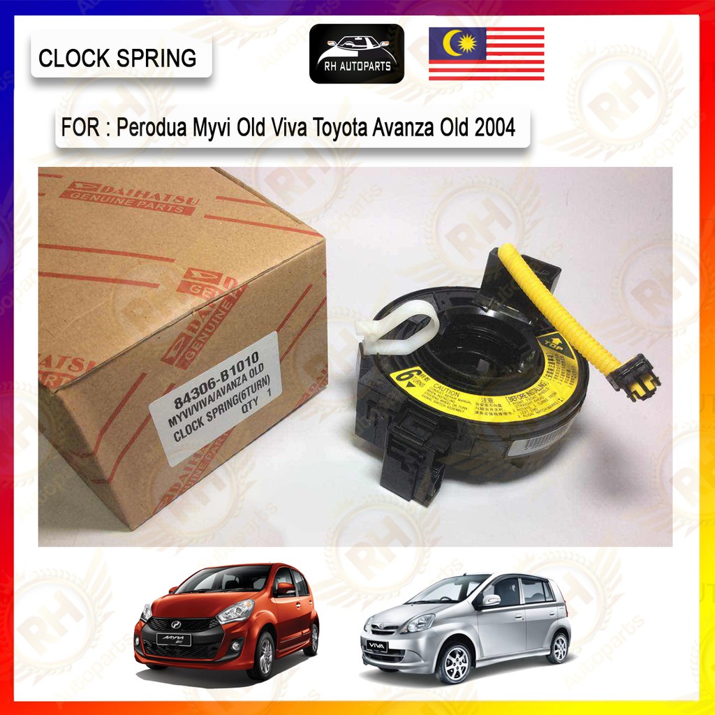 84306B1010 Perodua Myvi Old Viva Toyota Avanza Old 2004 Clock Spring
