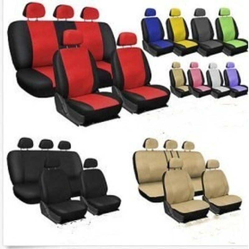 PU Leather Car Seat Cover Fit for Myvi Viva Saga Axia Bezza X70 SUV
