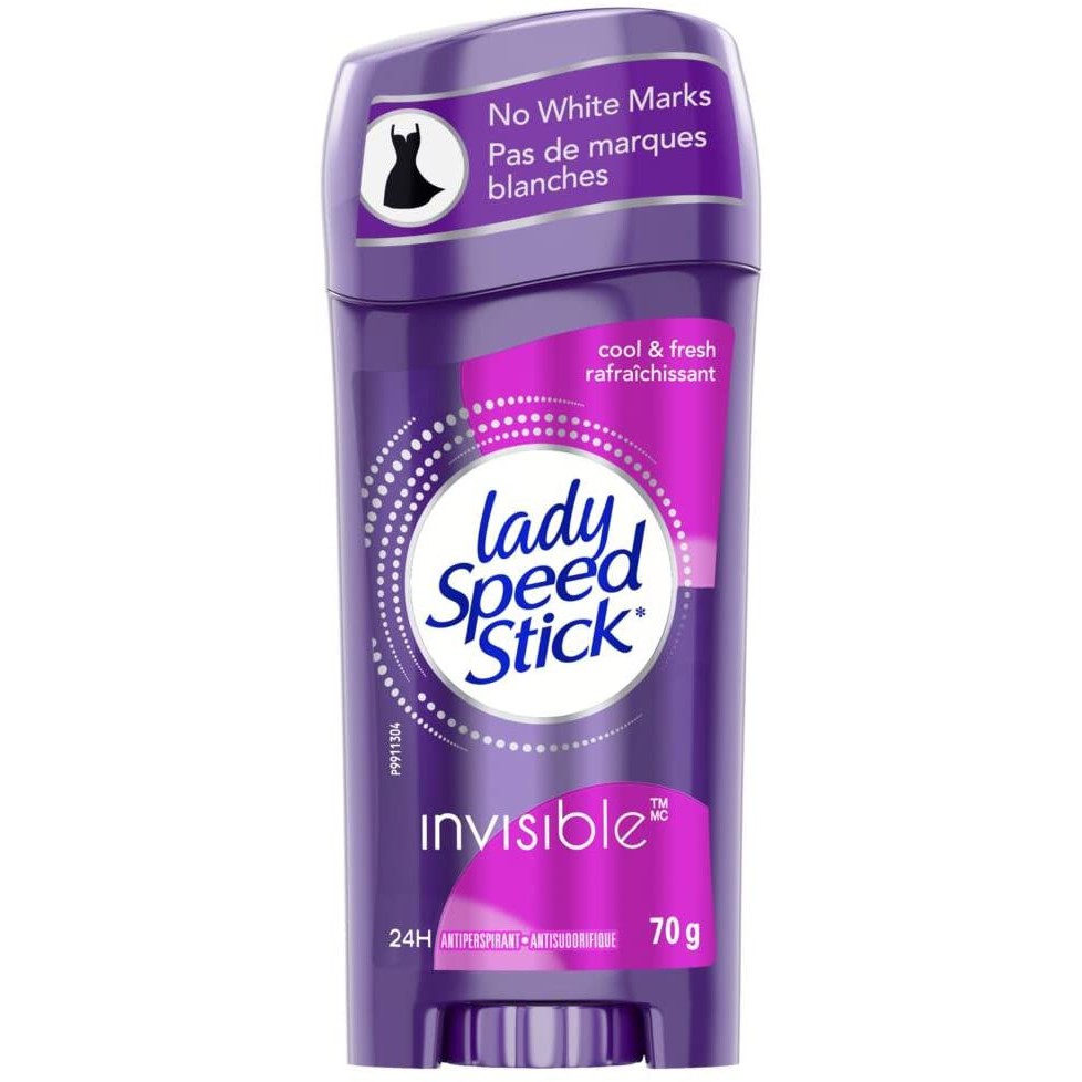 Lady Speed Stick Invisible Cool & Fresh Deodorant Roller 24 Hours 70g