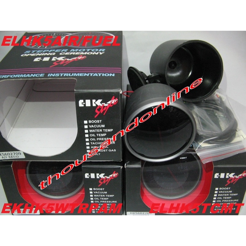 HKS GAUGES SERIES METER SMOKE GAUGE BOOST / TACHOMETER / VACUUM / VOLTAGE / WATER TEMPERATURE