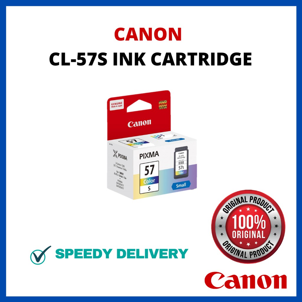 🔥READY STOCK🔥 Canon Ink CL57S Colour Ink Cartridge for Canon E400