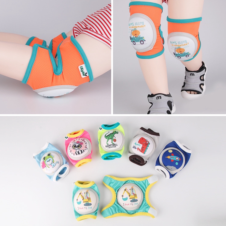 Summer child knee pad baby toddler crawling kneepad elbow fall prevention riding suit Shopee