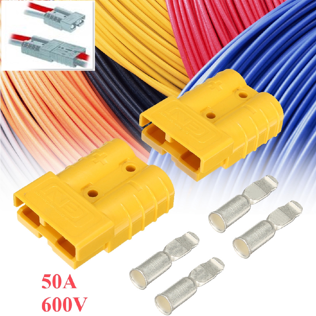 Car Terminals & Connectors 10pcs 50A DC 12v600v Power