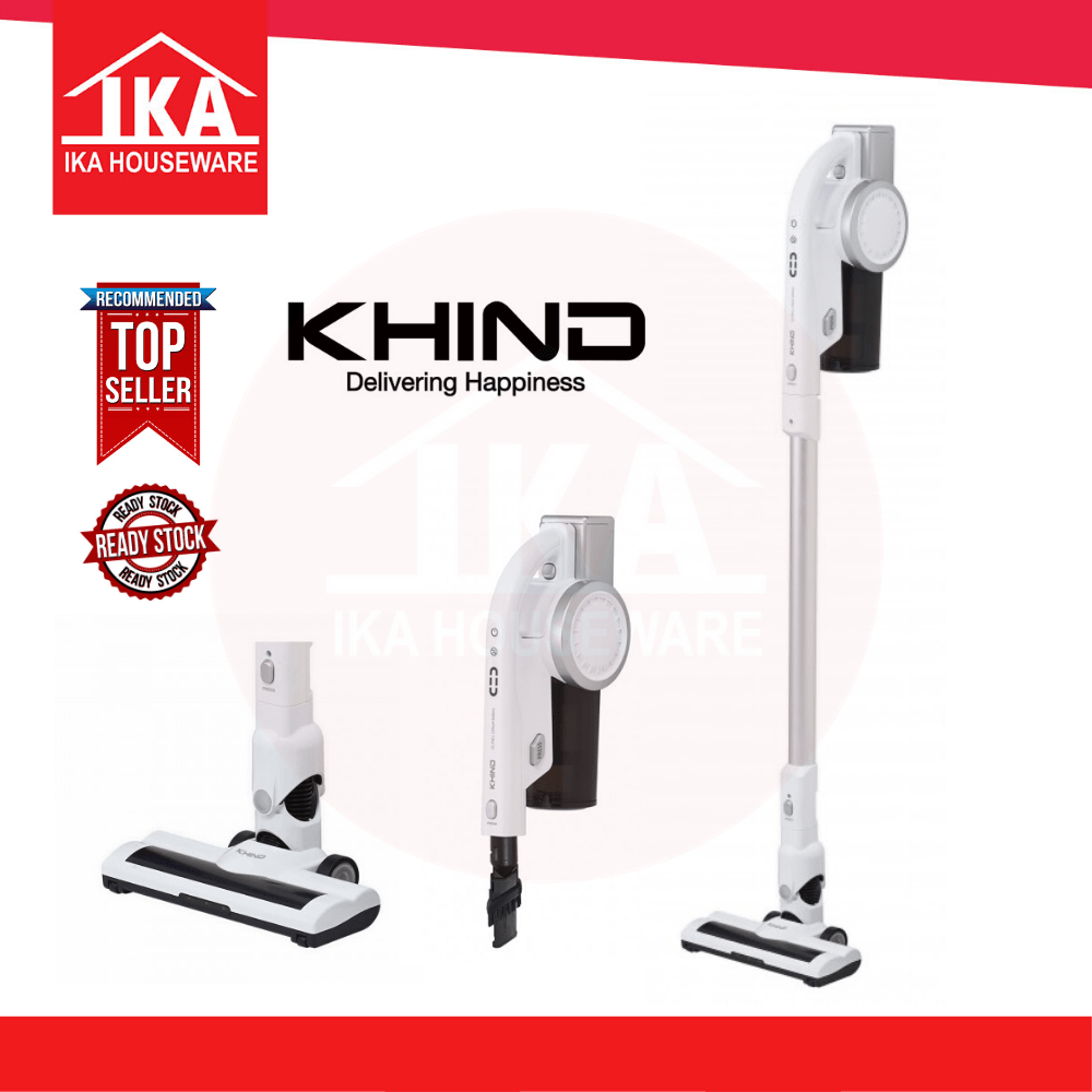 Khind VC9679 Cordless Rechargeable Vacuum Cleaner 30 MINUTES OPERATION