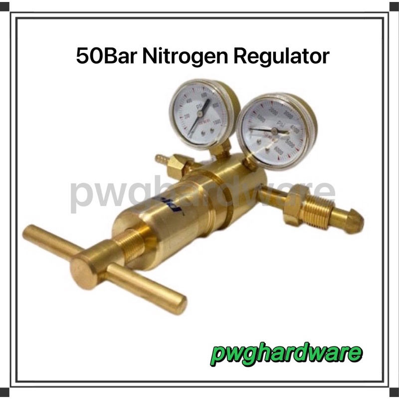50bar Nitrogen High Pressure Regulator / Nitrogen Regulator Heavy Duty