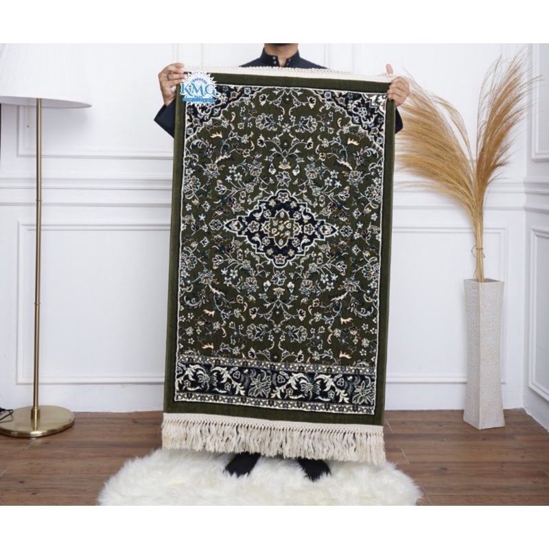 Sejadah Raudhah Madinah 70x120cm Original Made From Madinah Tebal 8mm