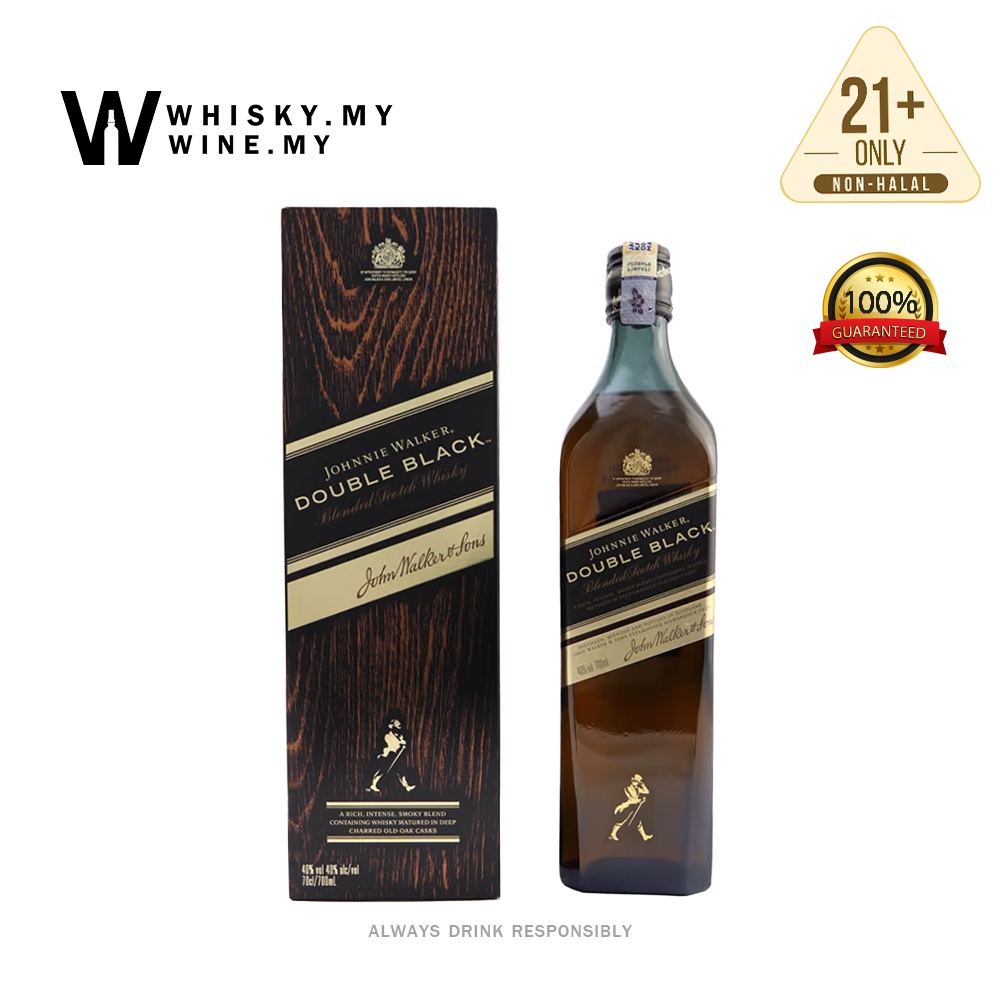 Johnnie Walker Double Black (700ml) Shopee Malaysia