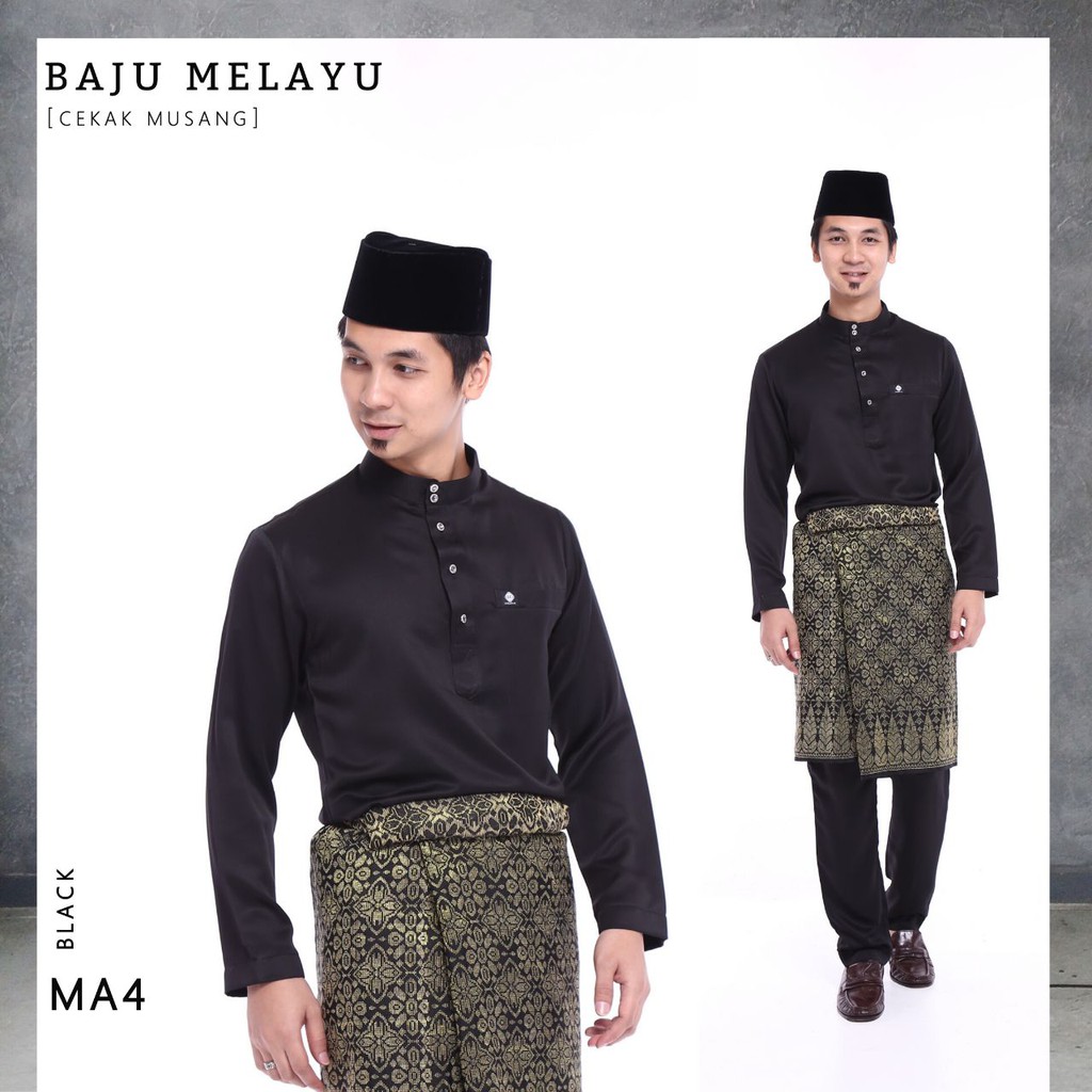 Baju Melayu Hitam Png / Baju Melayu Warna Hitam BAJUKU We did not
