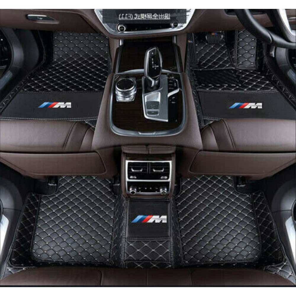 BHTTARAI Car Floor mat for BMW 1 2 3 4 5 6 7 8 Series X1 X2 X3 X4 X5 X6