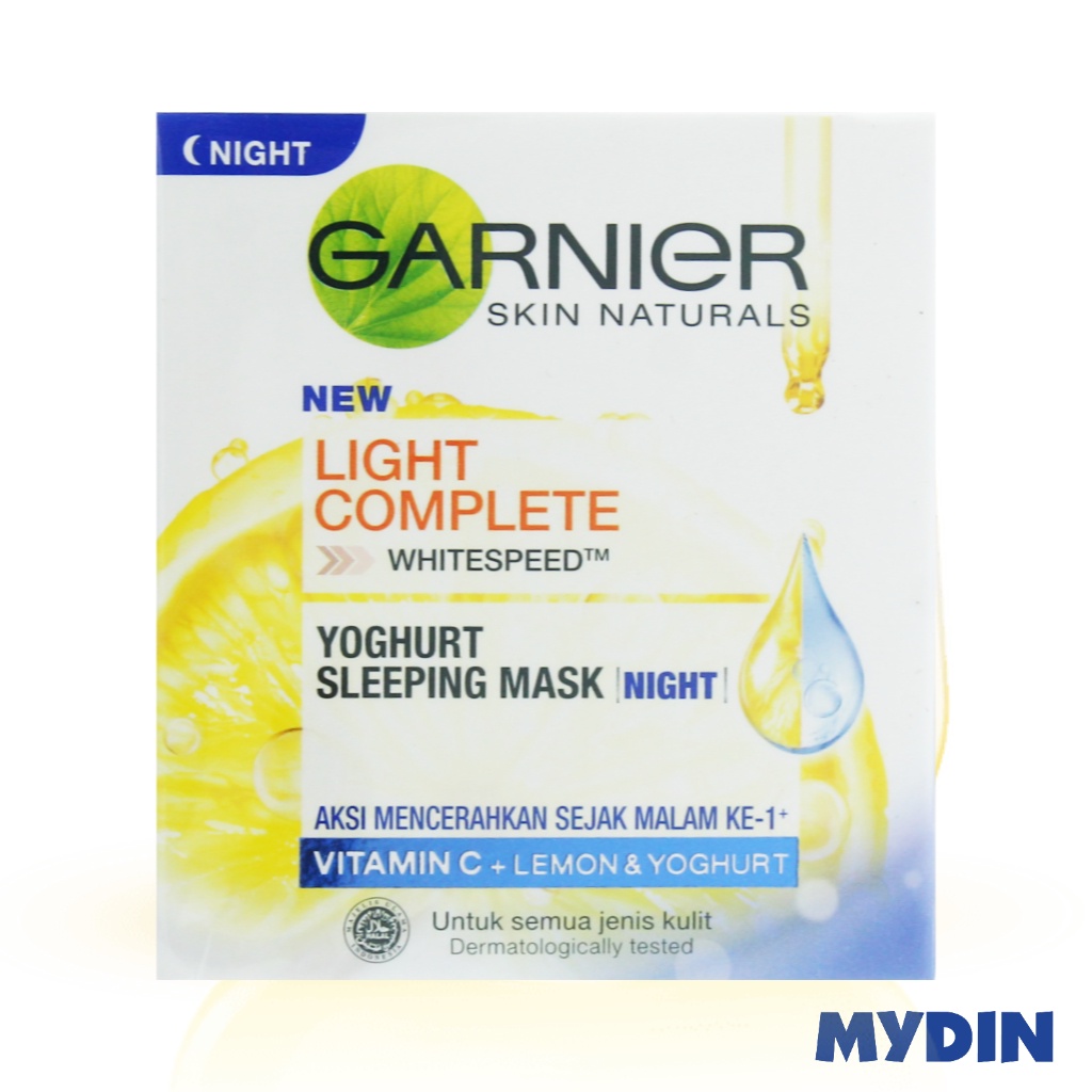 Garnier Skin Naturals Complete White Speed Yoghurt Sleeping Mask (50ml)