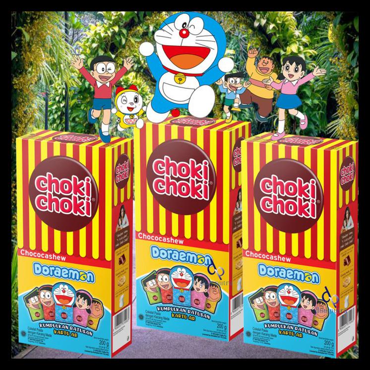 Choki Choki Doraemon Chocolate / / Chococashew Paste (5 x 10g