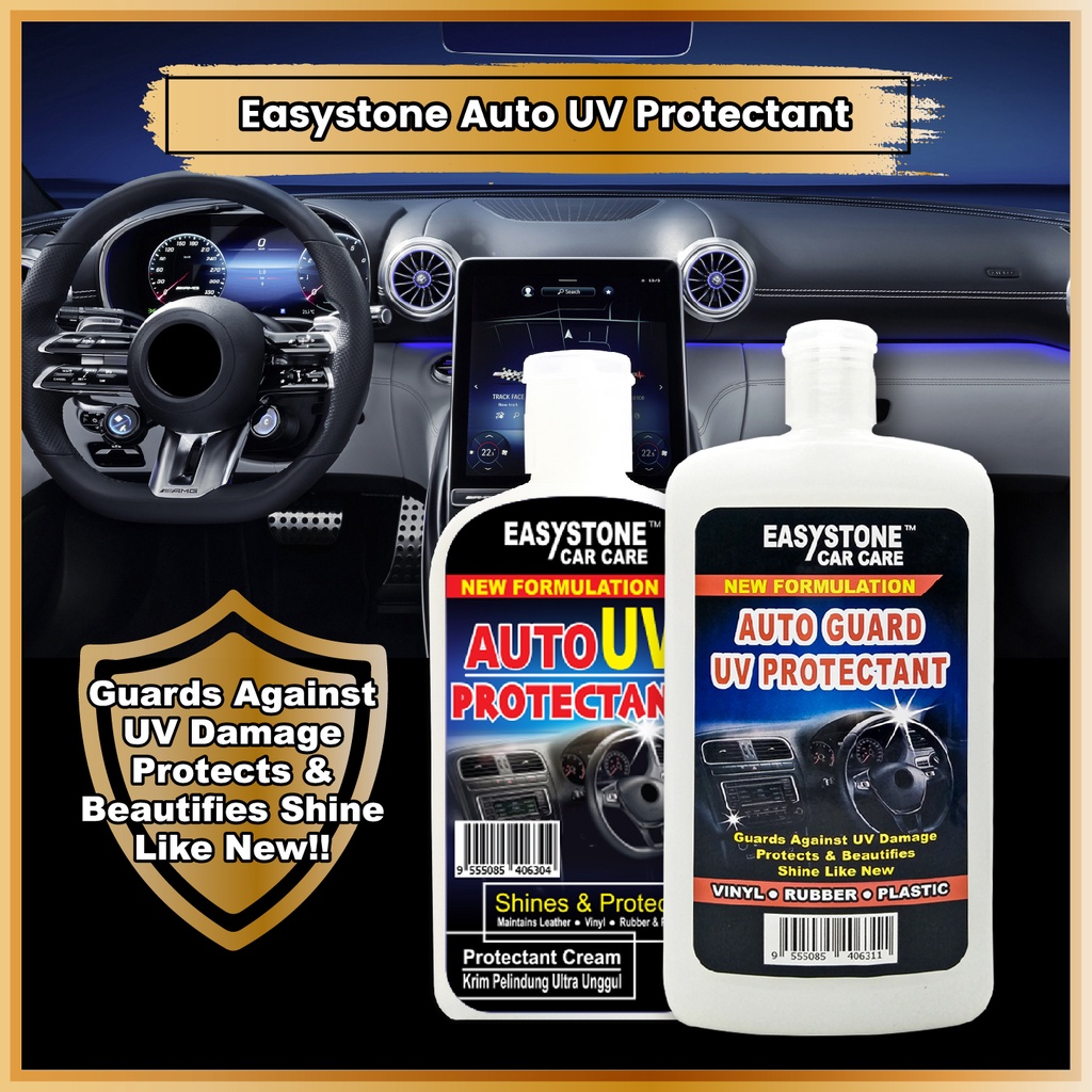 100 Original Easystone Auto Guard UV Dash Board Protectant 150/ 500ML