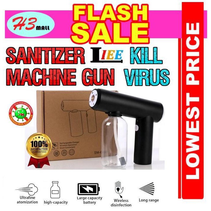2022 New Wireless Fogging Machine Sanitizer Spray Gun Disinfectant