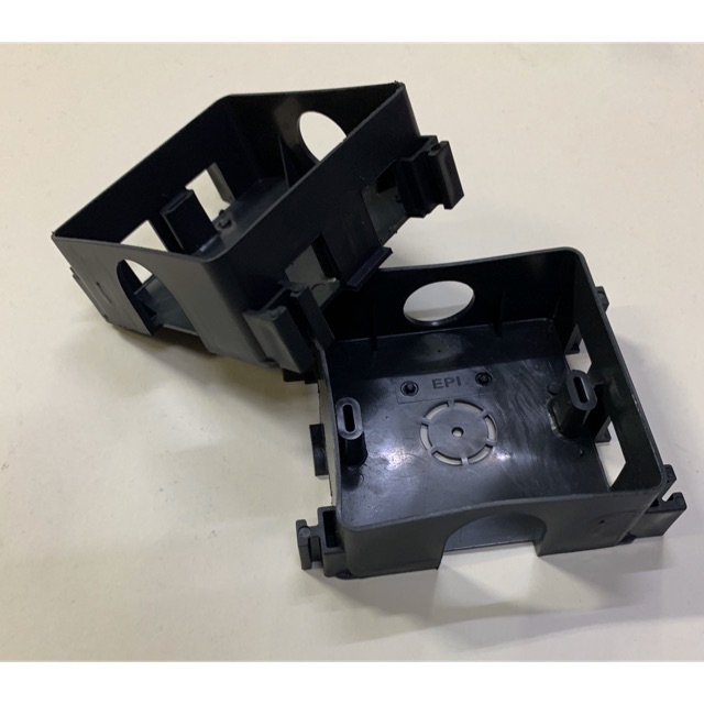 PVC Electrical Conceal Box/ Nut Box Switch Box BLACK(JOINTABLE