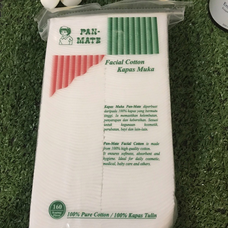 PANMATE FACIAL COTTON FOR SENSITIVE SKIN 160PCS Shopee Malaysia