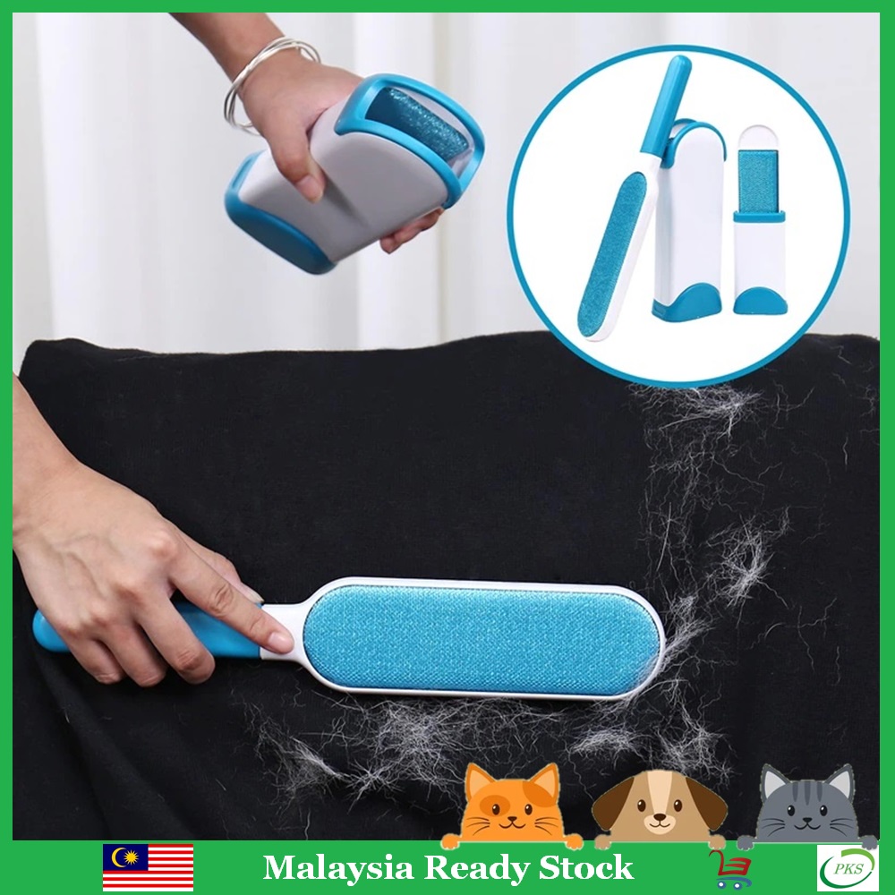 Sticky Brush Pet Fur and Hair Remover Cloth Dust Electrostatic Brush Shopee Malaysia