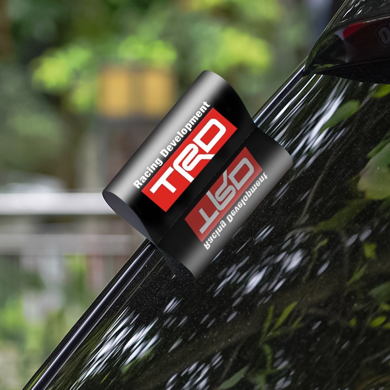 NEW Car Sticker Wash Label Style Trunk Door Decals PVC Auto Decoration