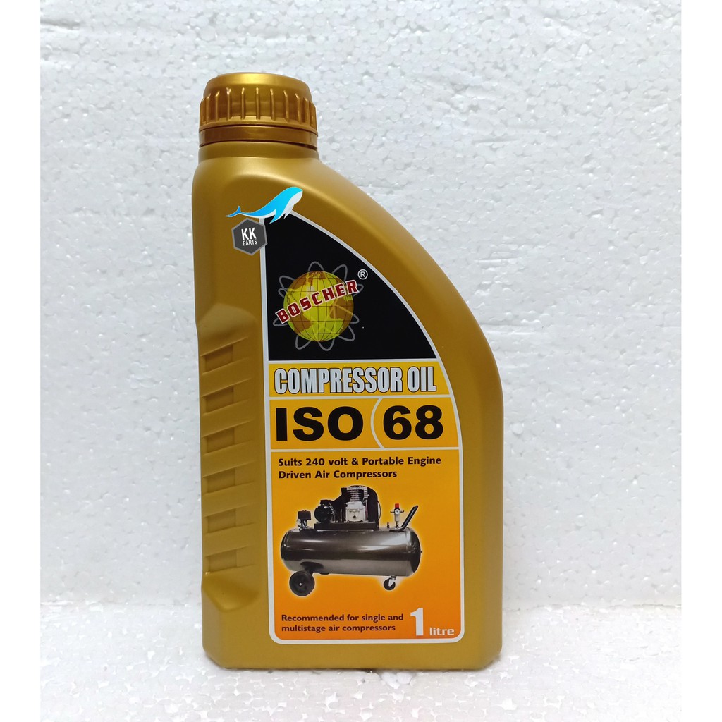 BOSCHER ISO 68 Compressor Oil [1L] Shopee Malaysia