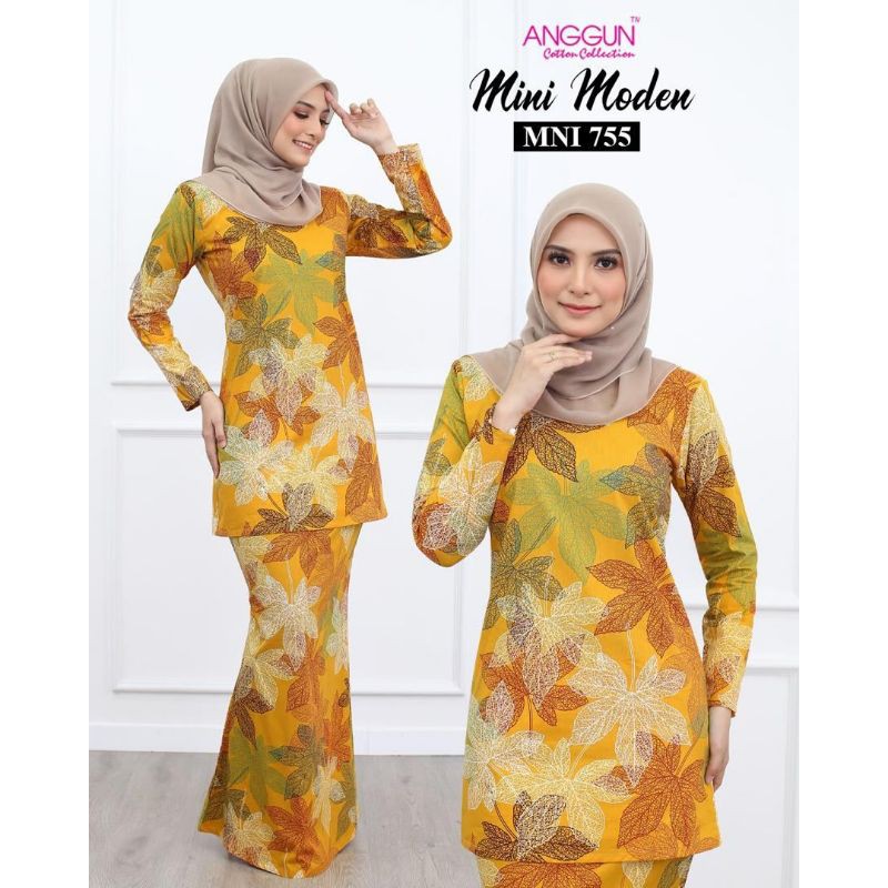 UPDATE 1/9/20 MINI MODEN BY ANGGUN COTTON COLLECTION Shopee Malaysia