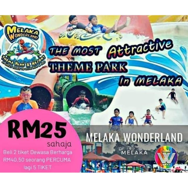 Harga Tiket Wonderland Melaka malaybaba