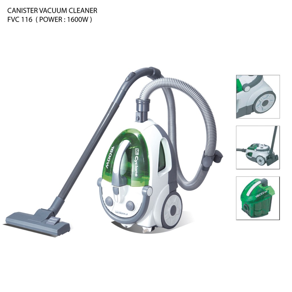 Faber CANISTER VACUUM CLEANER FVC 116 Shopee Malaysia