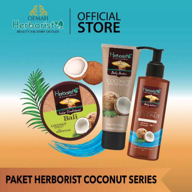 Herborist COCONUT Package Contents 3 / Skin Lightening Package