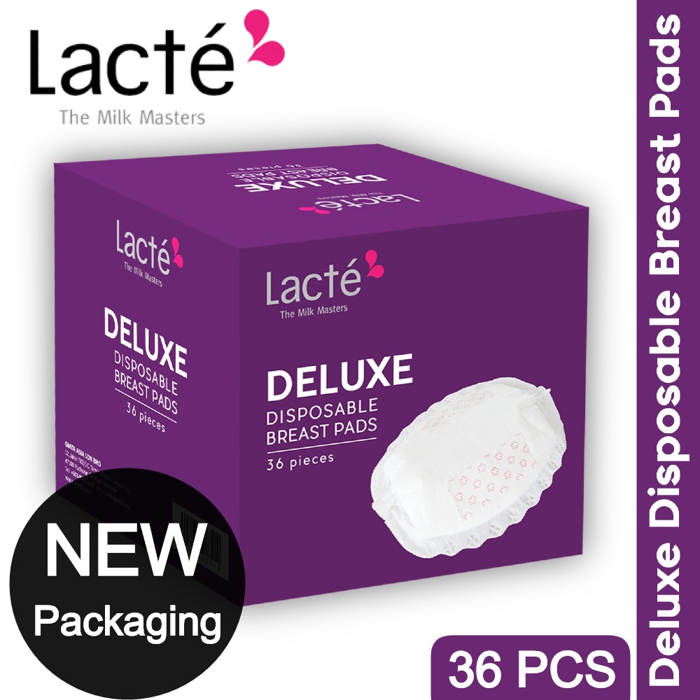 Lacte Deluxe Disposable Breast Pads 36 Pieces Shopee Malaysia
