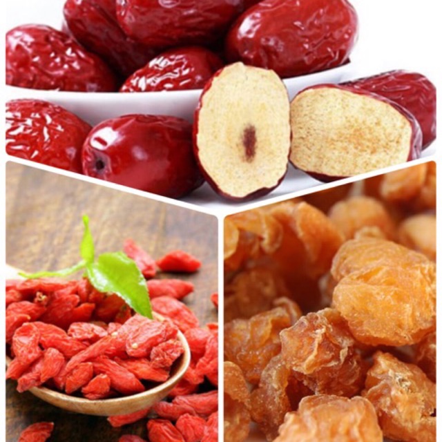 Mix Goji + Red Date + Longan / Kurma Merah Bioshifax Shopee Malaysia