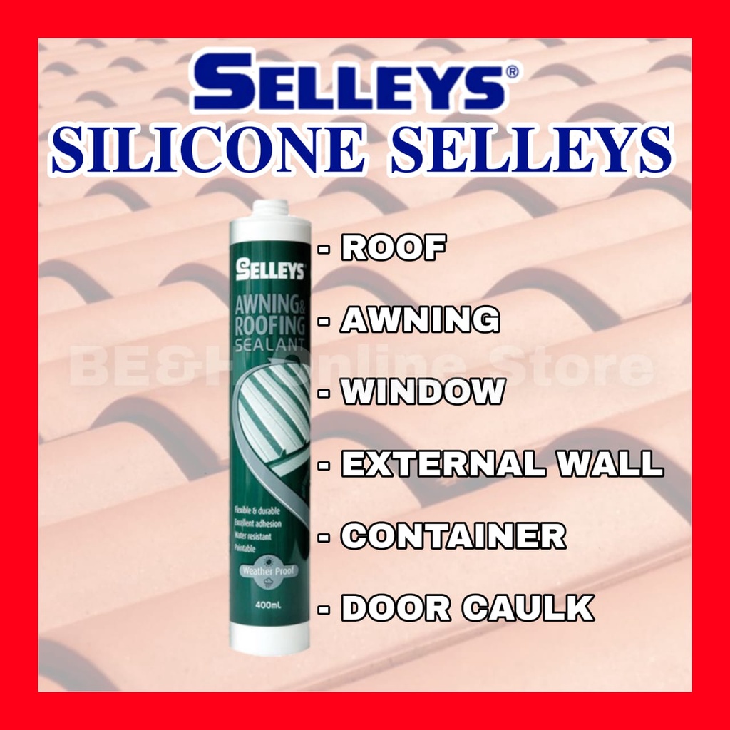 Silicone Selleys Awning & Roofing Sealant Silikon Baiki Bumbung Bocor 400ML Shopee Malaysia